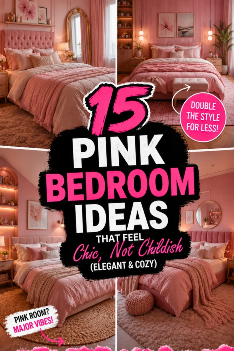 15 Pink Bedroom Ideas