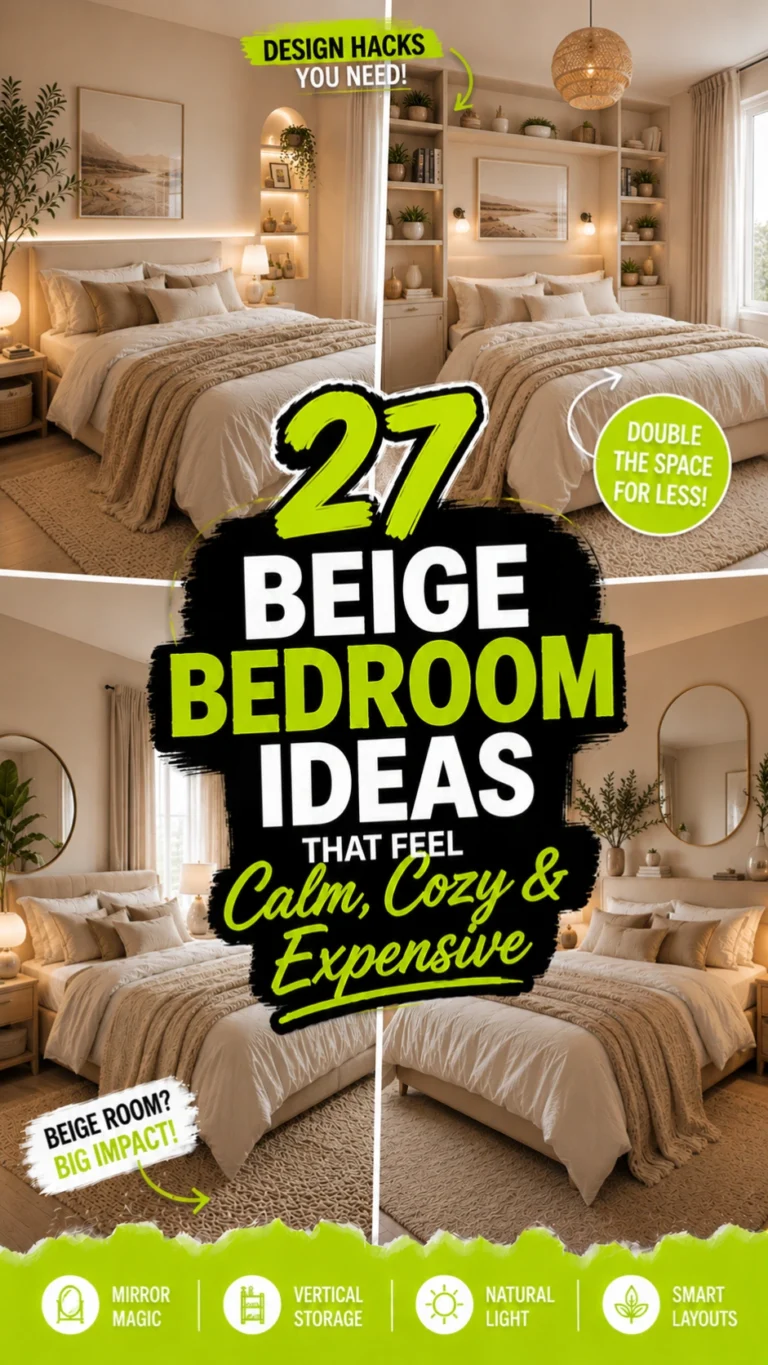 17 Beige Bedroom Ideas That Feel Calm, Cozy & Expensive