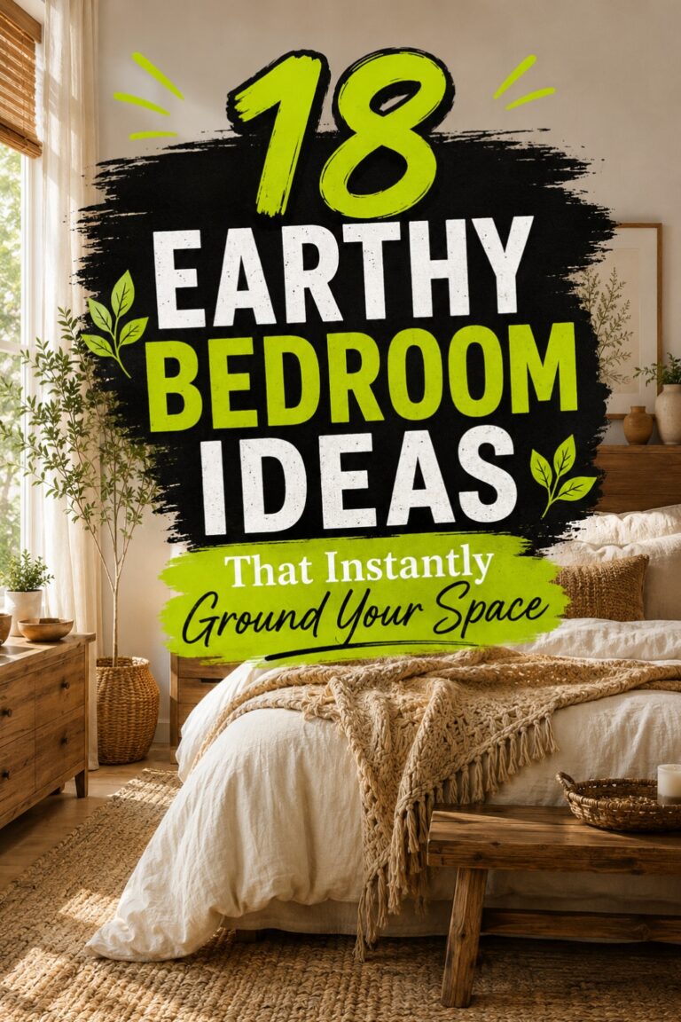 Earthy Bedroom Ideas That Instantly Ground Your Space
