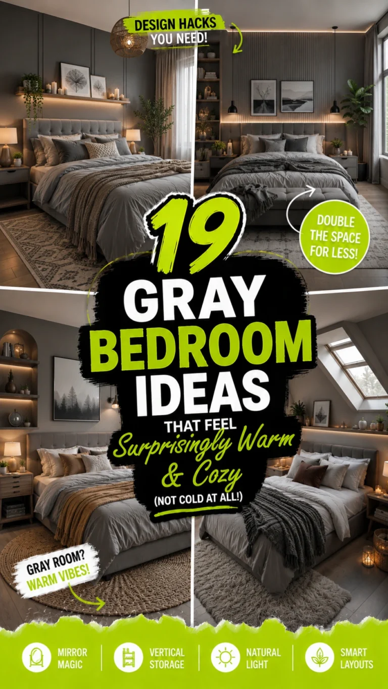 Gray Bedroom Ideas That Feel Surprisingly Warm & Cozy
