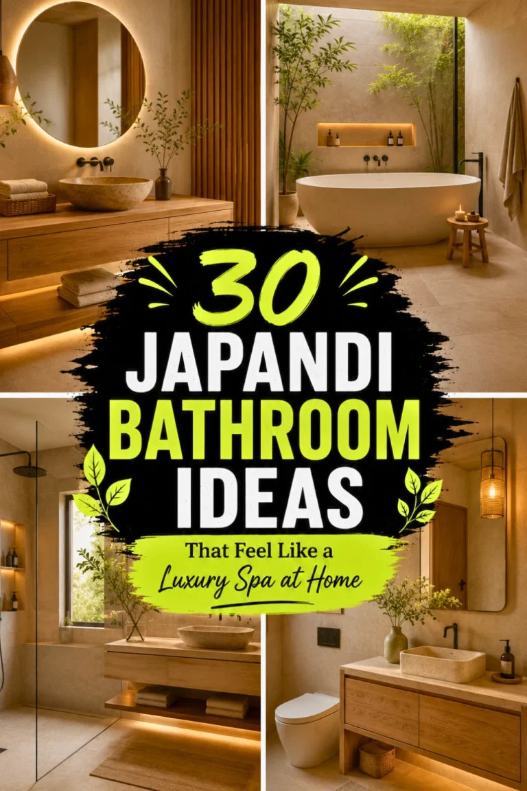 Japandi Bathroom Ideas