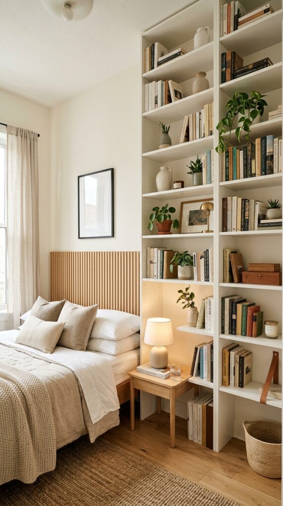 Vertical storage draws eye 4