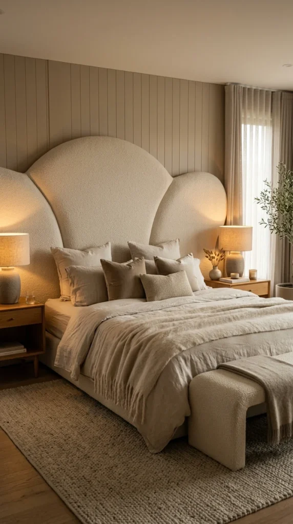 18 Master Bedroom Decor Ideas That Feel Truly Next-Level 1 idea 1 sculptural headboard st 001 1