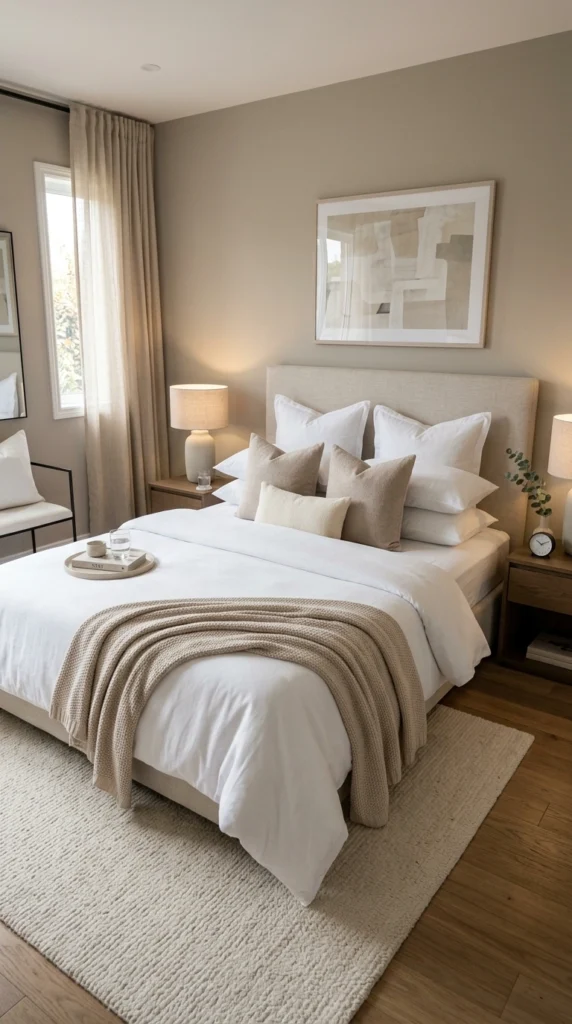 30 Guest Bedroom Ideas That Feel Cozy, Modern & Welcoming (2026 Guide) 10 idea 10 hotel style guest bedr 010b