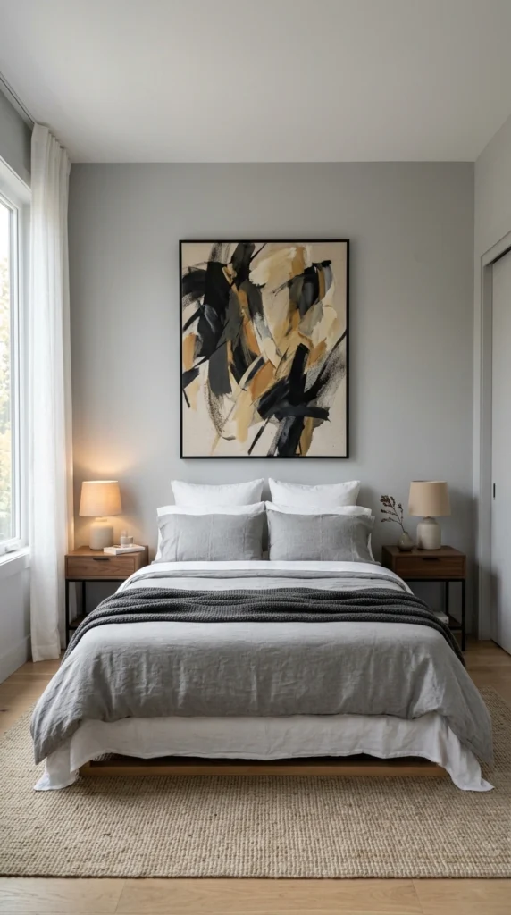 idea 11 minimal gray bedroom w 011