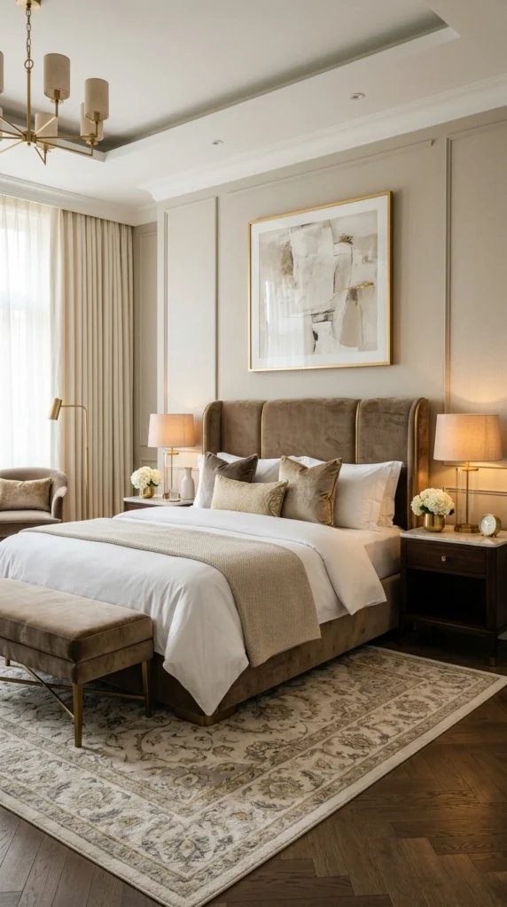 19 Aesthetic Bedrooms Ideas That Feel Like a Dream 13 idea 13 luxury hotel inspired 013b