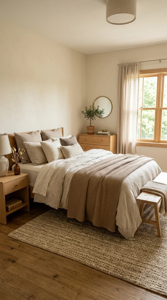 30 Guest Bedroom Ideas That Feel Cozy, Modern & Welcoming (2026 Guide) 14 idea 13 neutral guest bedroom 013b