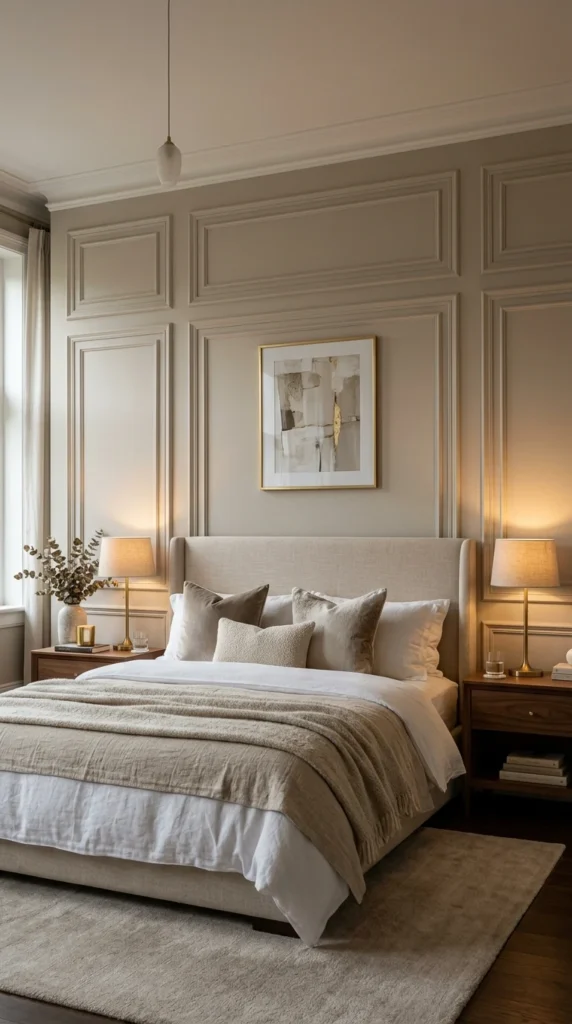 18 Master Bedroom Decor Ideas That Feel Truly Next-Level 13 idea 13 wall paneling luxury d 013b