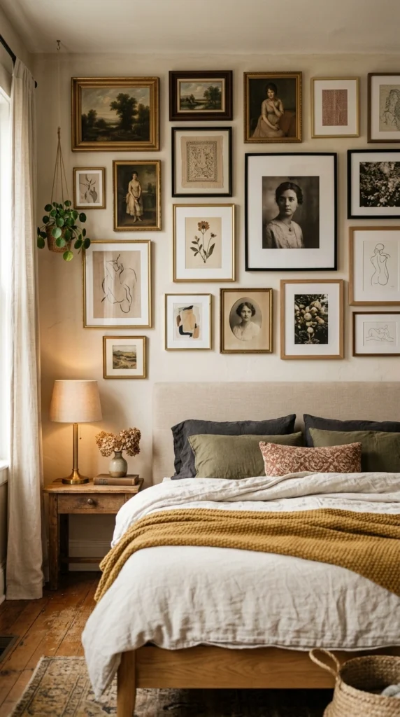 19 Aesthetic Bedrooms Ideas That Feel Like a Dream 15 idea 15 artistic wall expressi 015b