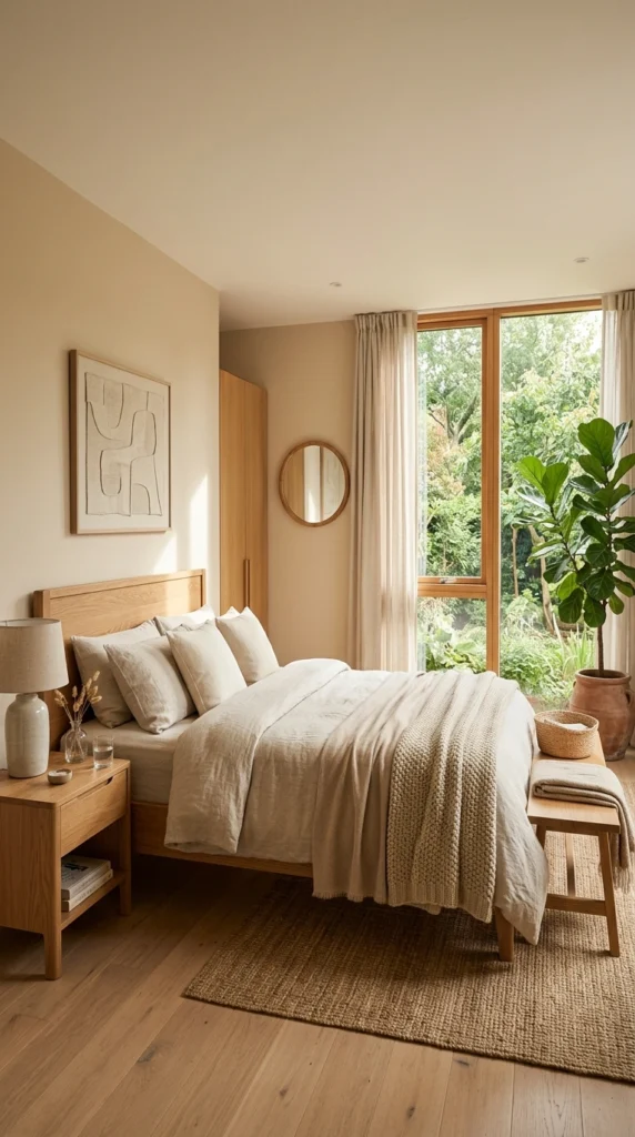 30 Guest Bedroom Ideas That Feel Cozy, Modern & Welcoming (2026 Guide) 16 idea 15 guest bedroom with war 015b