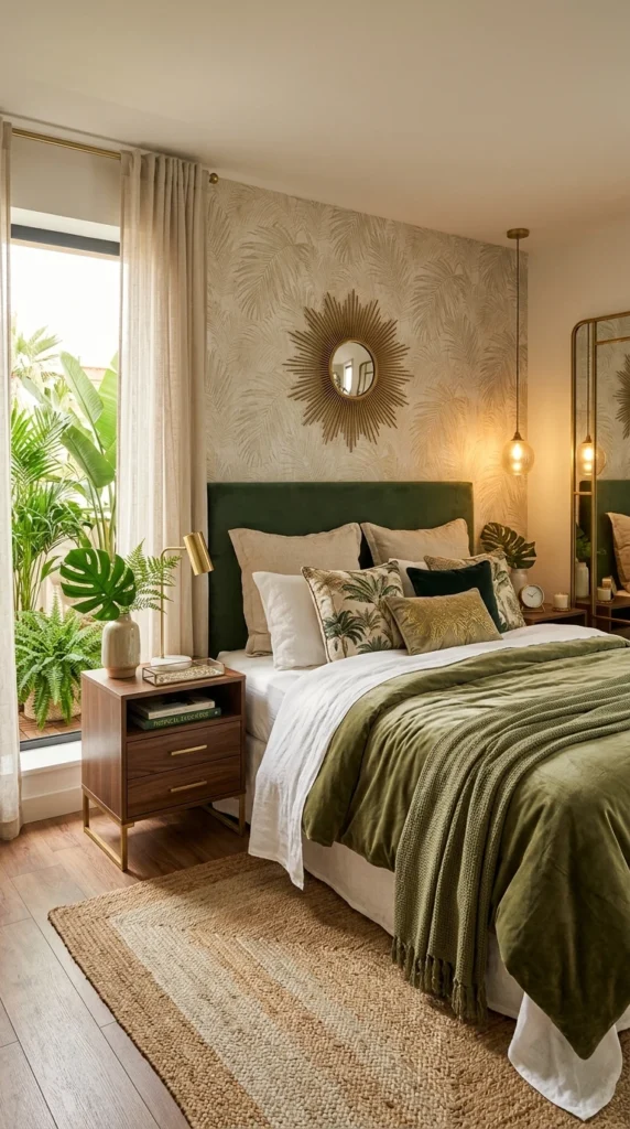 idea 15 tropical glam bedroom 015b