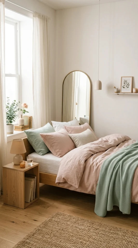 19 Aesthetic Bedrooms Ideas That Feel Like a Dream 16 idea 16 soft pastel aesthetic 016