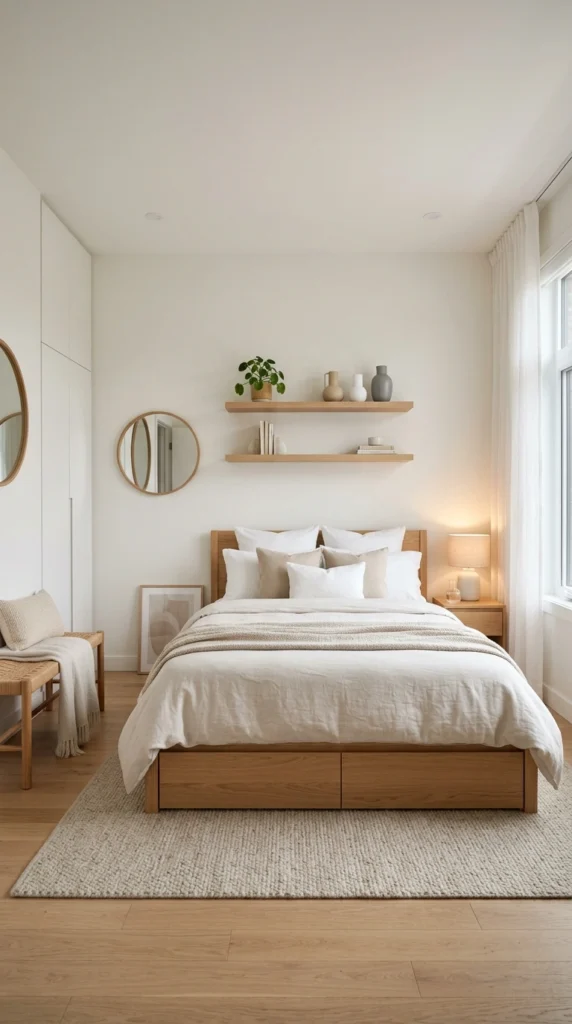 30 Guest Bedroom Ideas That Feel Cozy, Modern & Welcoming (2026 Guide) 18 idea 17 minimal guest bedroom 017b