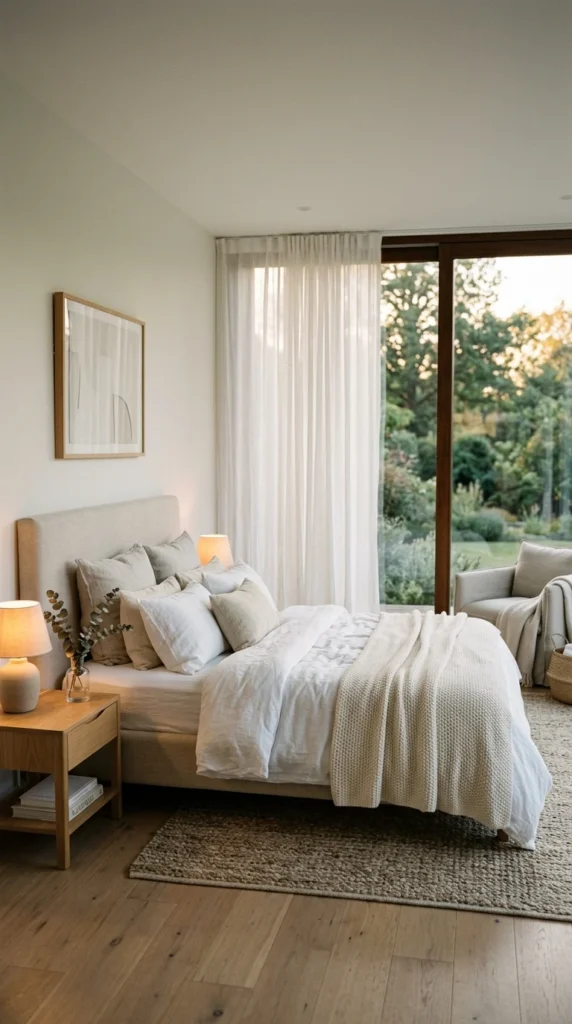 18 Master Bedroom Decor Ideas That Feel Truly Next-Level 17 idea 17 window lit serene esca 017b