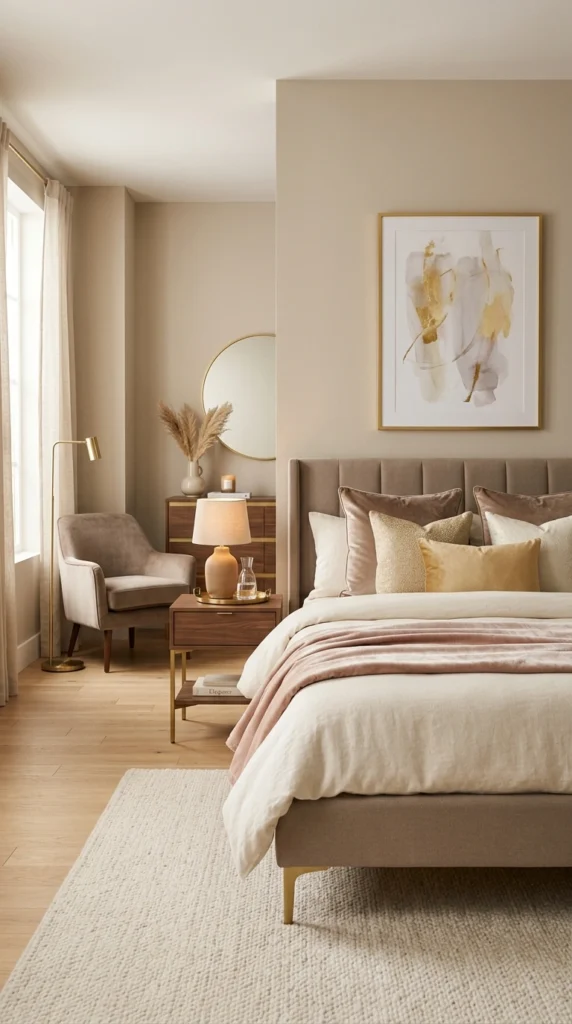 idea 20 minimal glam bedroom p 020b