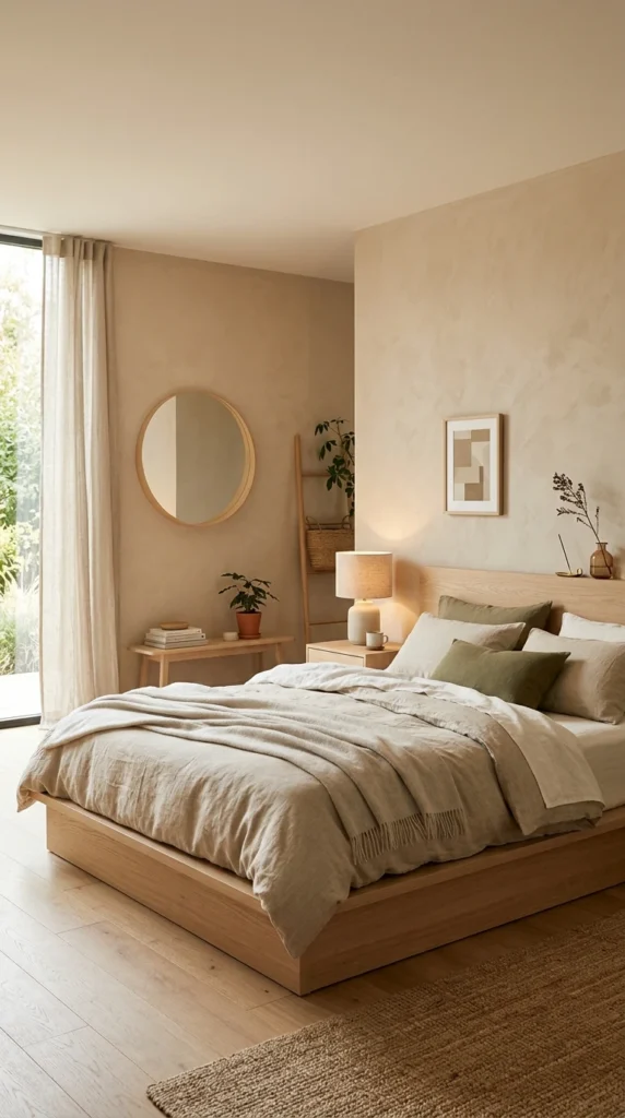 30 Japandi Bedroom Ideas That Feel Calm, Warm & Minimal (2026 Guide) 25 idea 24 japandi bedroom with s 024b
