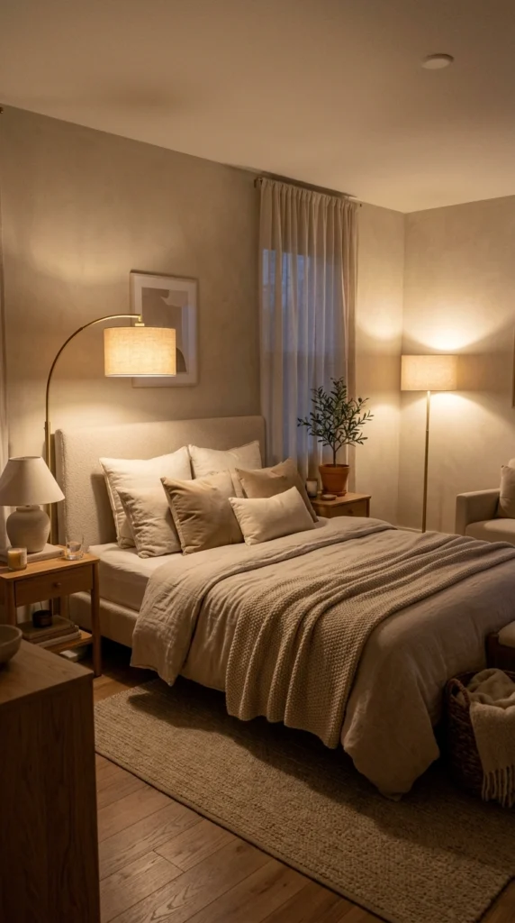 idea 25 beige bedroom with sof 014b