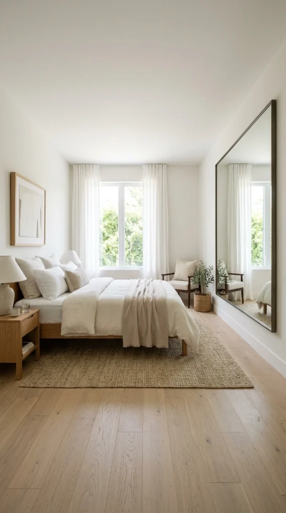 30 Guest Bedroom Ideas That Feel Cozy, Modern & Welcoming (2026 Guide) 26 idea 25 guest bedroom with ele 025b
