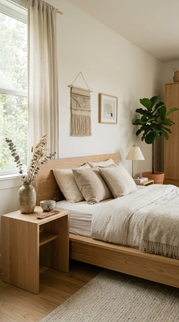 30 Japandi Bedroom Ideas That Feel Calm, Warm & Minimal (2026 Guide) 26 idea 25 japandi bedroom with c 025