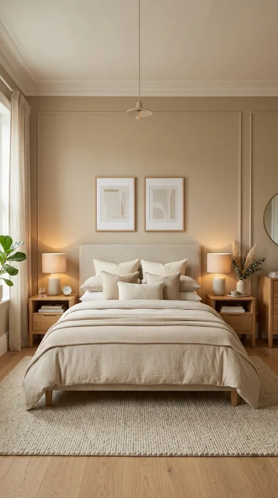 idea 27 beige bedroom with bal 016b