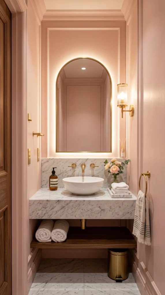 30 Pink Bathroom Ideas for a Soft, Spa-Like and Modern Aesthetic Home 28 idea 28 elegant soft pink hote 028