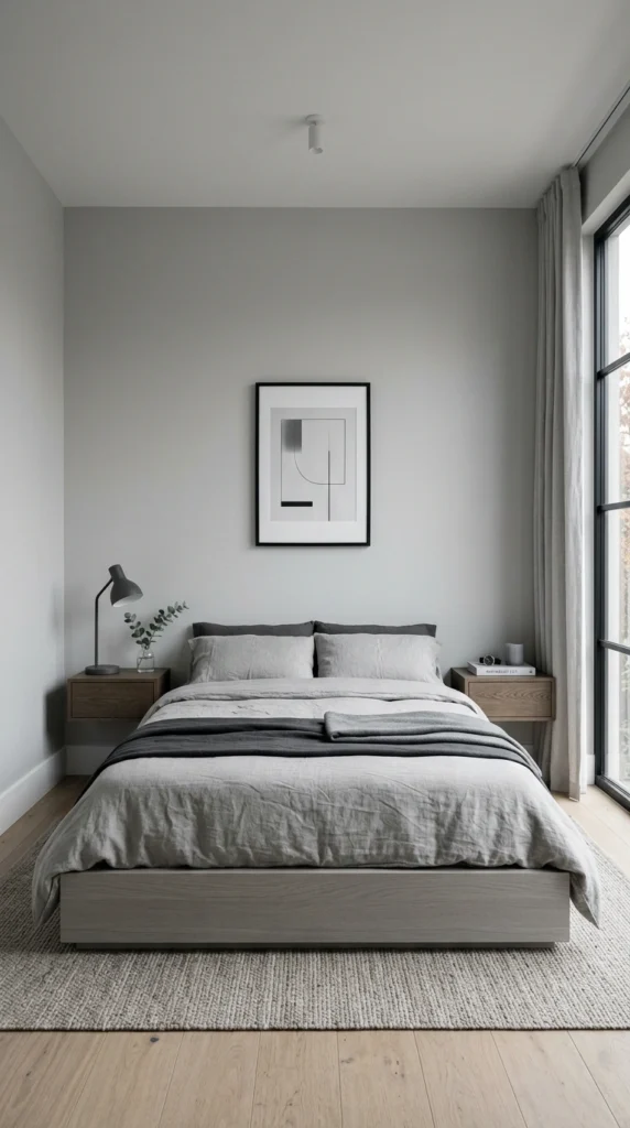 idea 3 minimalist gray bedroom 003