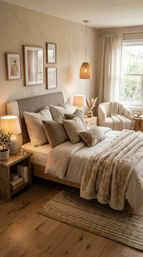 idea 5 beige aesthetic bedroom 005