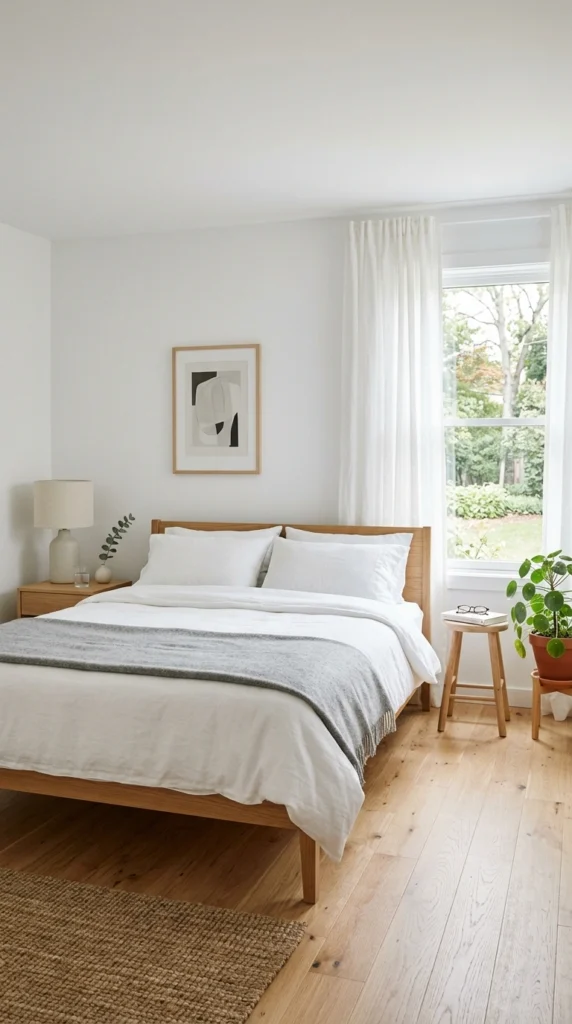 30 Guest Bedroom Ideas That Feel Cozy, Modern & Welcoming (2026 Guide) 6 idea 6 minimal guest bedroom w 006