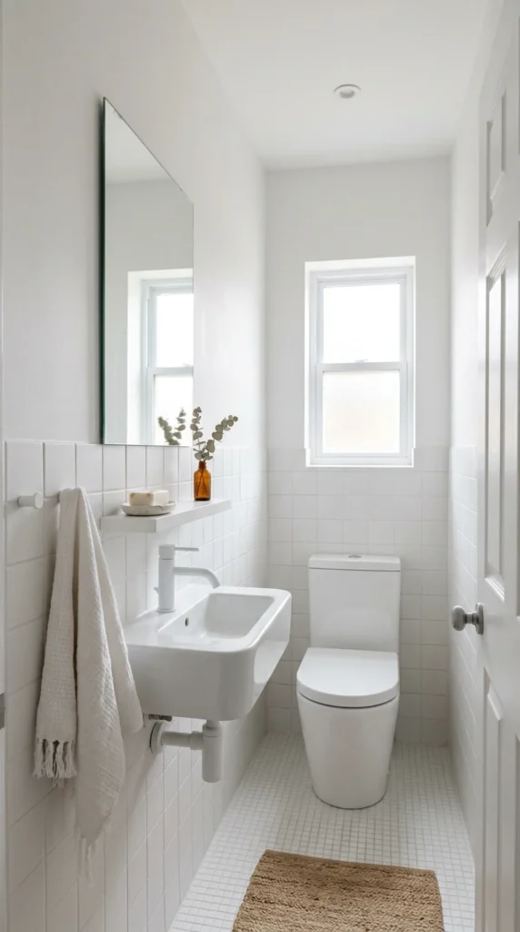idea 6 minimal white tiny bath 006b