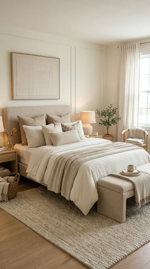 idea 7 neutral bedroom decor w 007