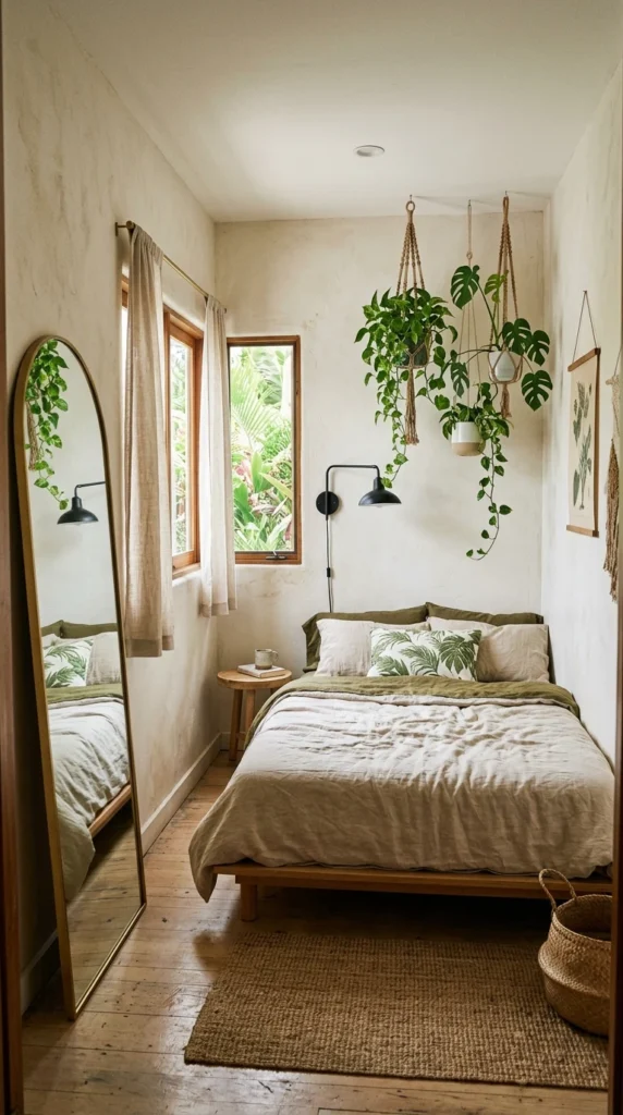 idea 7 small tropical bedroom 007