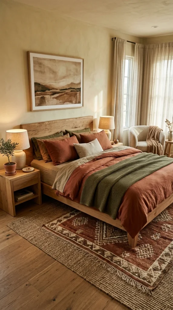 18 Master Bedroom Decor Ideas That Feel Truly Next-Level 9 idea 9 earth tone grounded san 009b
