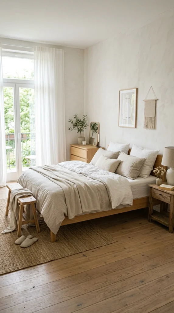 19 Aesthetic Bedrooms Ideas That Feel Like a Dream 9 idea 9 light and airy linen lo 009