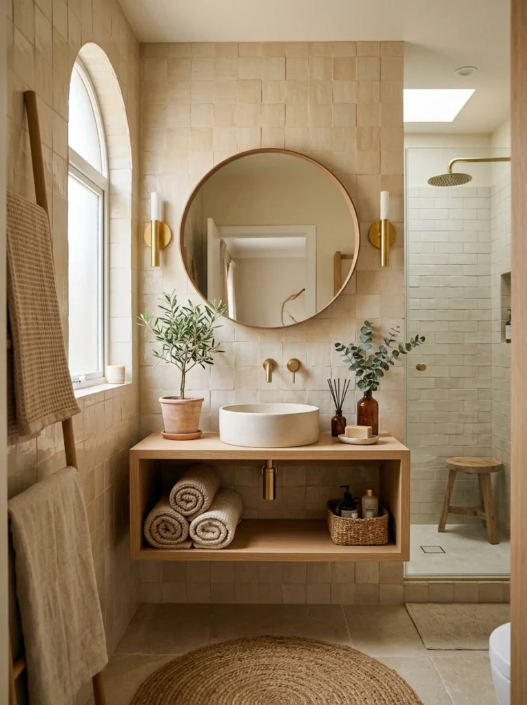 30 Very Small Bathroom Ideas That Make Your Space Feel Bigger 12 12 Small spa bathroom retreat