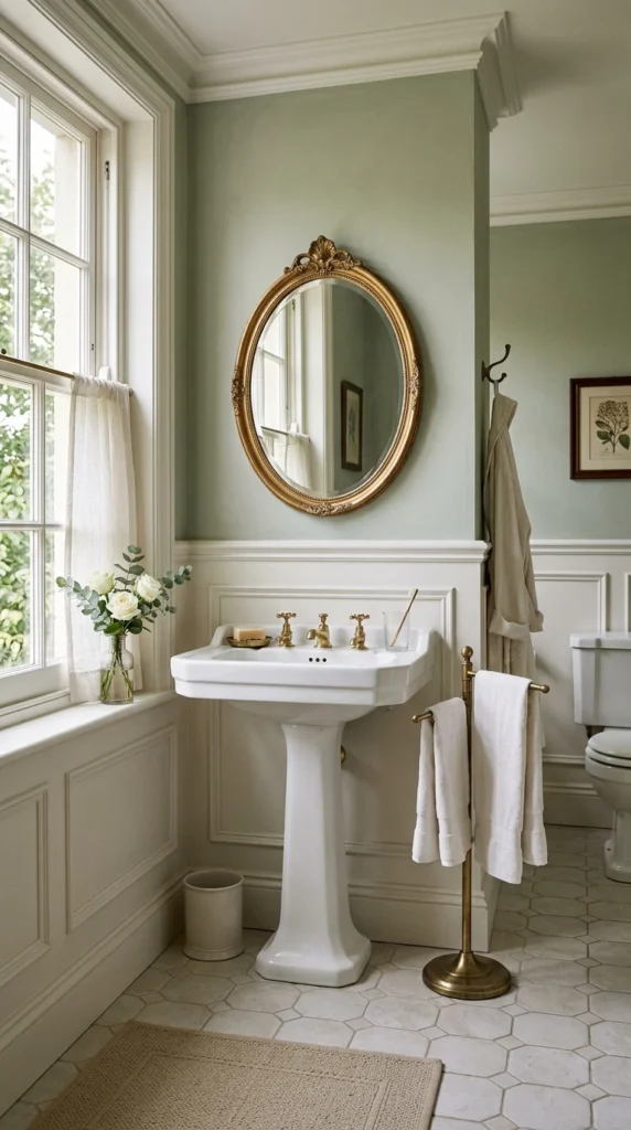 30 Victorian Bathroom Ideas That Make Any Space Look Expensive 14 14 victorian wainscoting walls 014