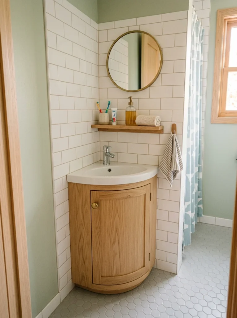 compact corner sink solution v 020b