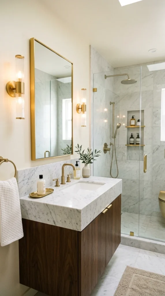 20 Small Full Bathroom Ideas That Make Your Space Look Bigger Instantly 16 idea 16 compact luxury bathroo 016b