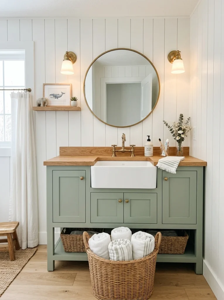 soft pastel farmhouse vanity s 011