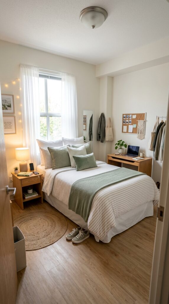 30 Dorm Bedding Ideas Every College Girl Is Saving Right Now (Cozy & Aesthetic) 17 16. Pop of Color Bedding Style