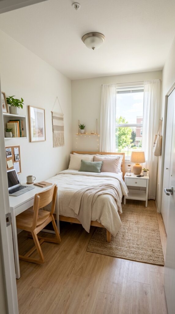 30 Dorm Bedding Ideas Every College Girl Is Saving Right Now (Cozy & Aesthetic) 23 21. Light Airy Summer Bedding