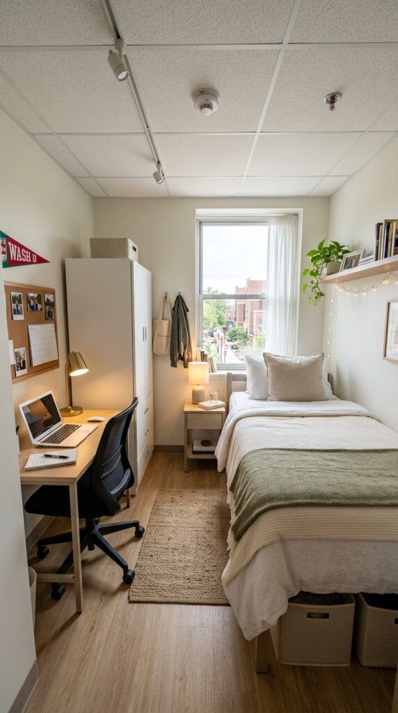 30 Dorm Bedding Ideas Every College Girl Is Saving Right Now (Cozy & Aesthetic) 33 29. Compact Small Space Bedding