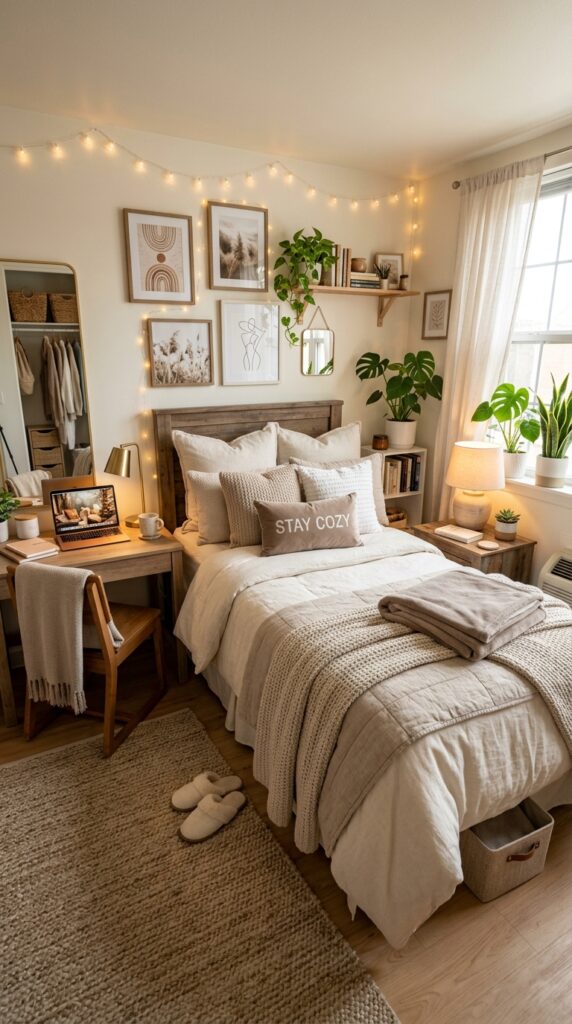30 Dorm Bedding Ideas Every College Girl Is Saving Right Now (Cozy & Aesthetic) 34 30. Pinterest Perfect Cozy Bed